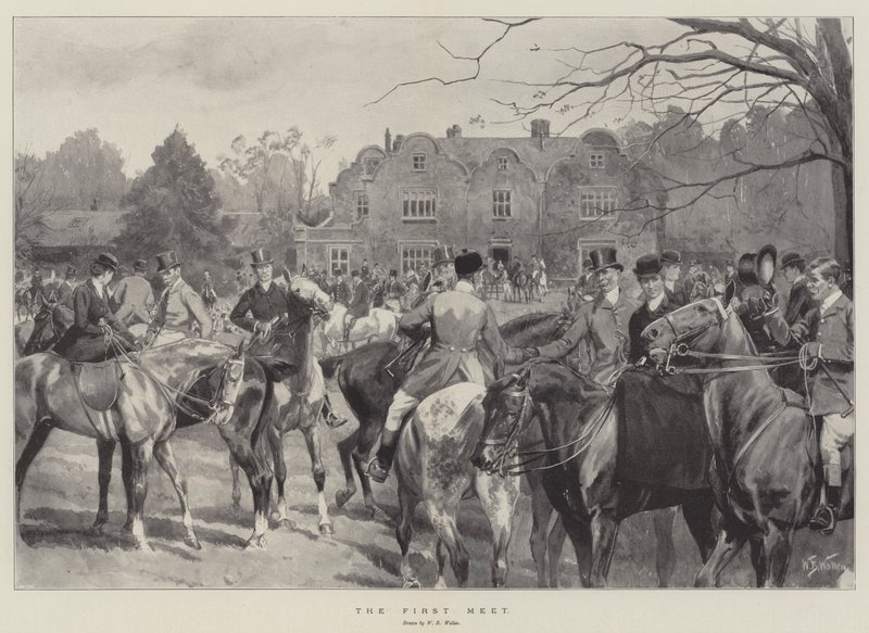 Das erste Treffen von William Barnes Wollen
