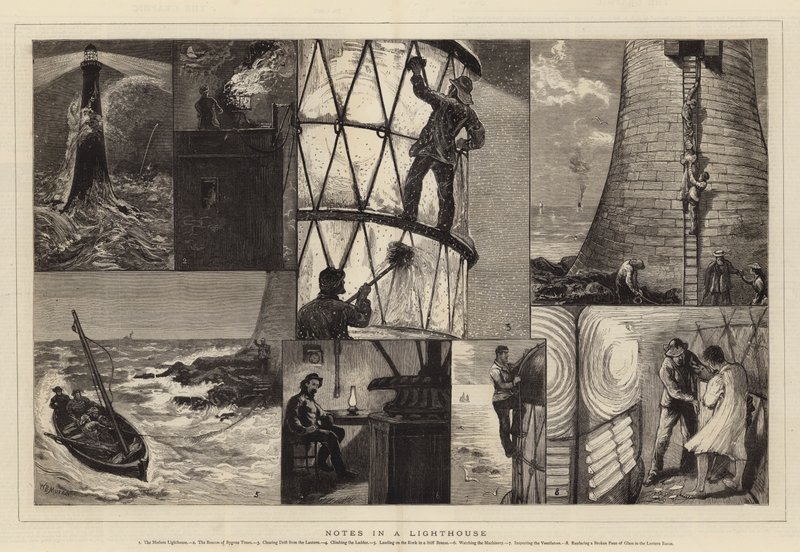 Notizen in einem Leuchtturm von William Bazett Murray