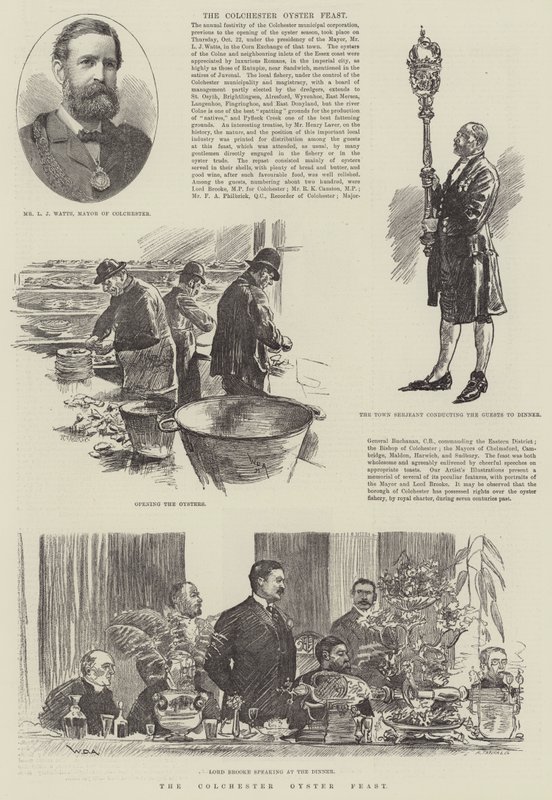 Das Austernfest von Colchester von William Douglas Almond
