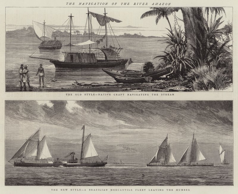 Die Navigation des Amazonas von William Edward Atkins