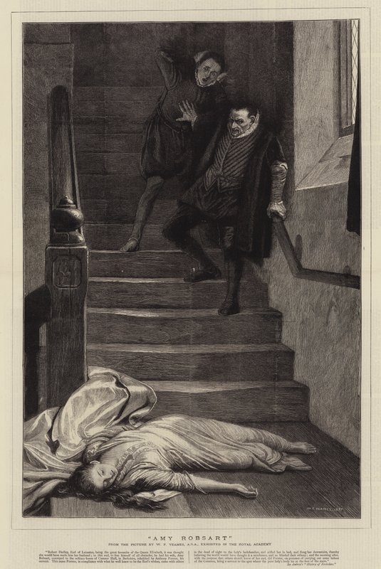 Amy Robsart von William Frederick Yeames
