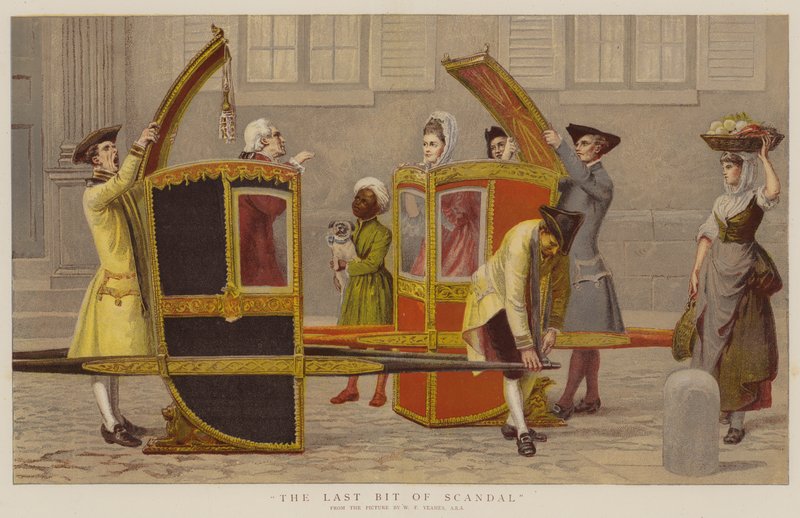 Das letzte Stück Skandal von William Frederick Yeames