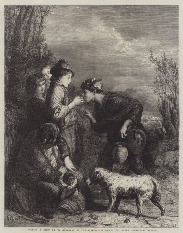 Einen Bissen geben von William Mulready