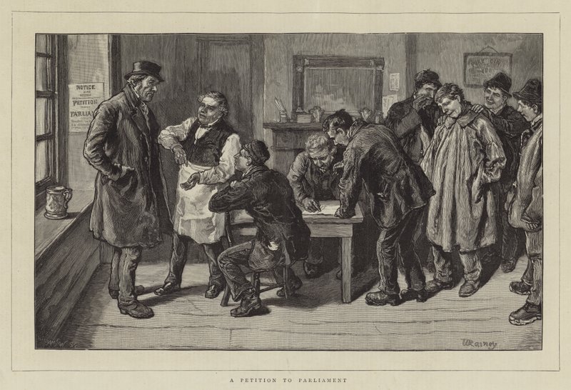 Eine Petition an das Parlament von William Rainey