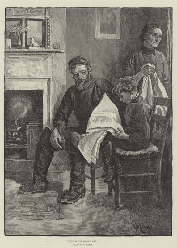 Nachricht vom vermissten Schiff von William Rainey