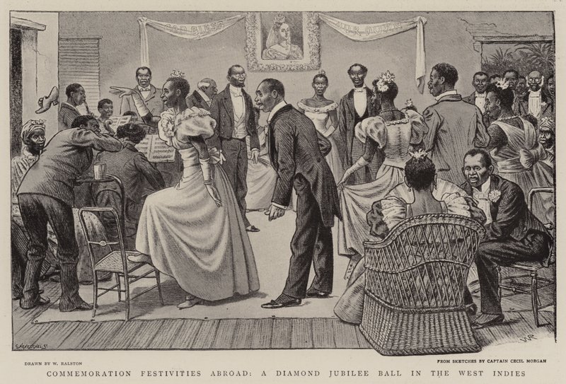 Jubiläumsball in Westindien von William Ralston