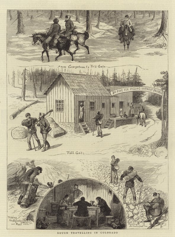 Raues Reisen in Colorado von William Ralston