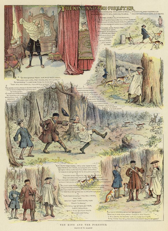 Der König und der Förster von William Ralston
