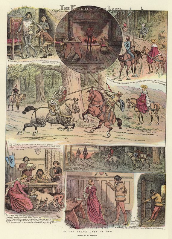 Der Ritter und die Dame von William Ralston
