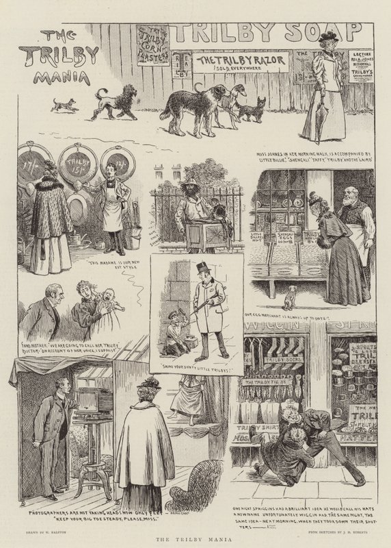 Die Trilby-Manie von William Ralston