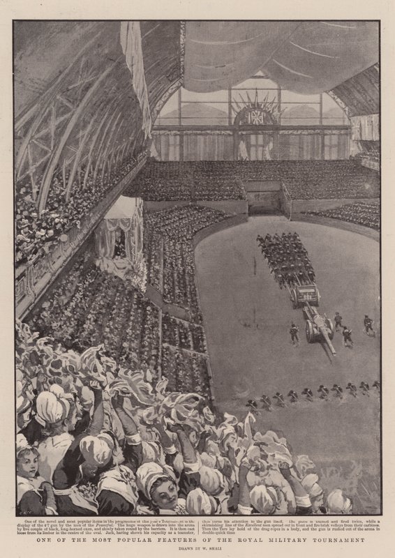 Eine der beliebtesten Attraktionen des Royal Military Tournament von William Small