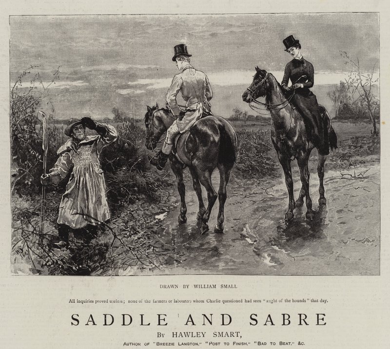Sattel und Säbel von William Small
