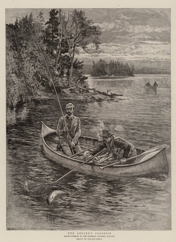 Das Anglerparadies von William Small