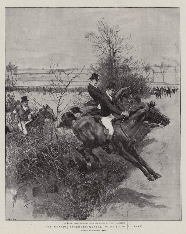 Das Inter-Regiment-Rennen der Wachen von William Small