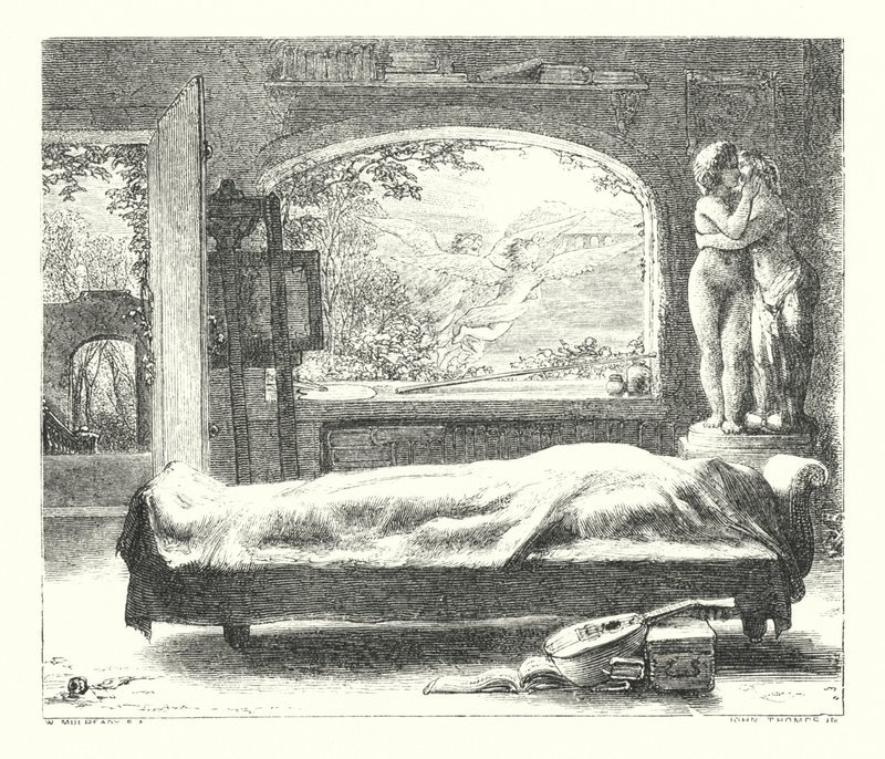 Das Verlassene Haus von William (after) Mulready