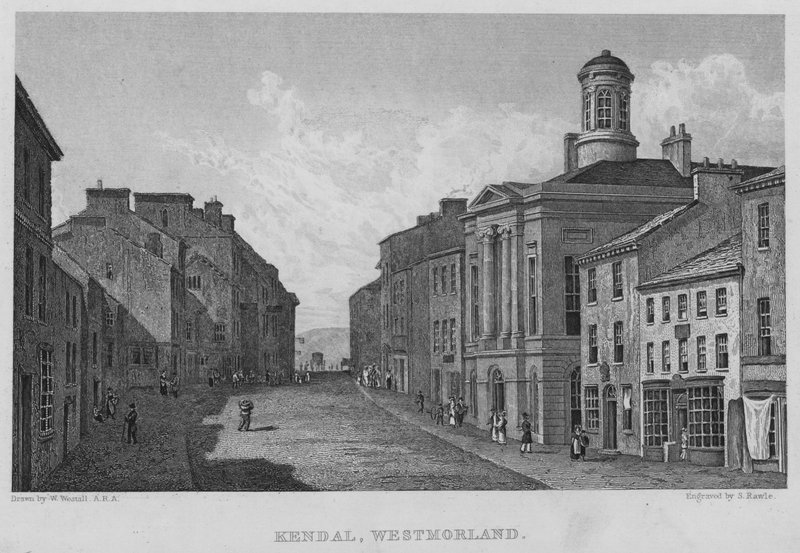 Kendal, Westmorland von William (after) Westall