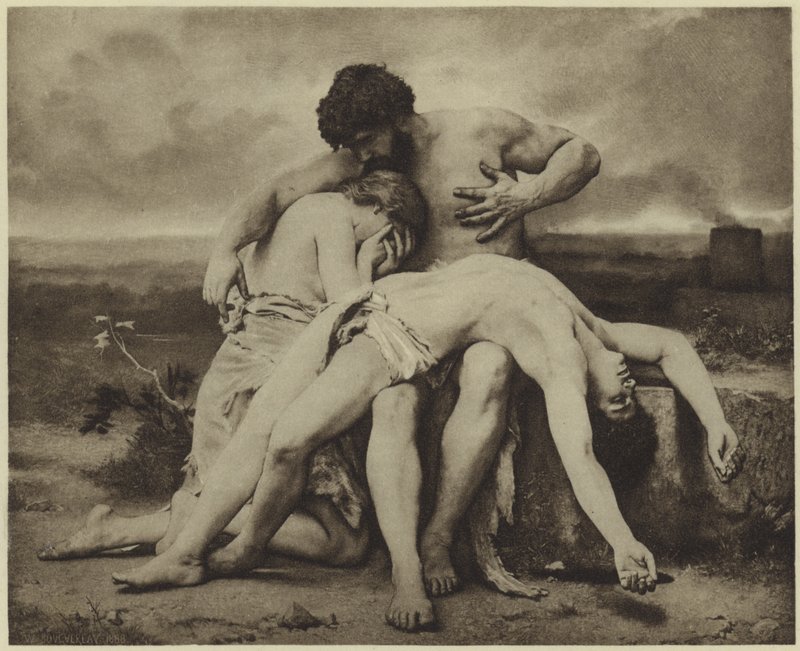 Die erste Trauer von William Adolphe Bouguereau
