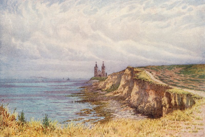 Reculver von Westen von William Biscombe Gardner