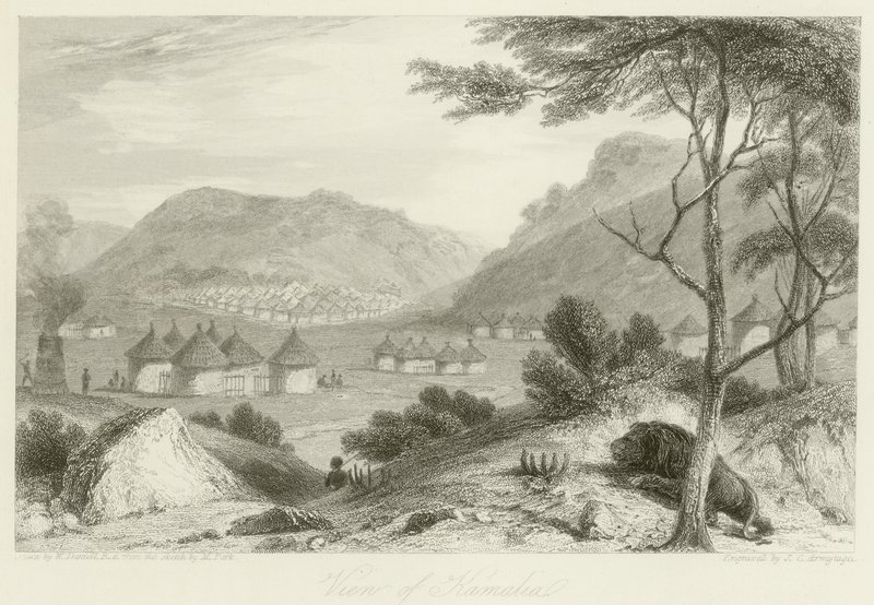Ansicht von Kamalia von William Daniell