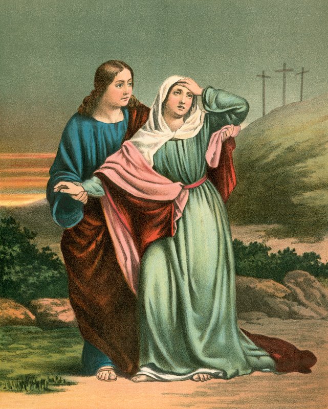 St. Johannes führt Maria nach Hause von William Dobson