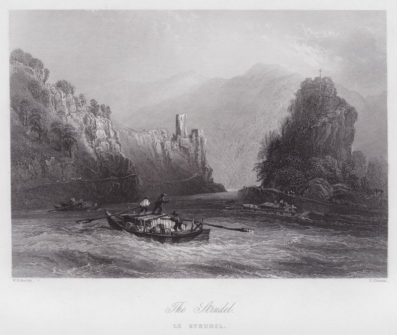 Der Strudel von William H. Bartlett