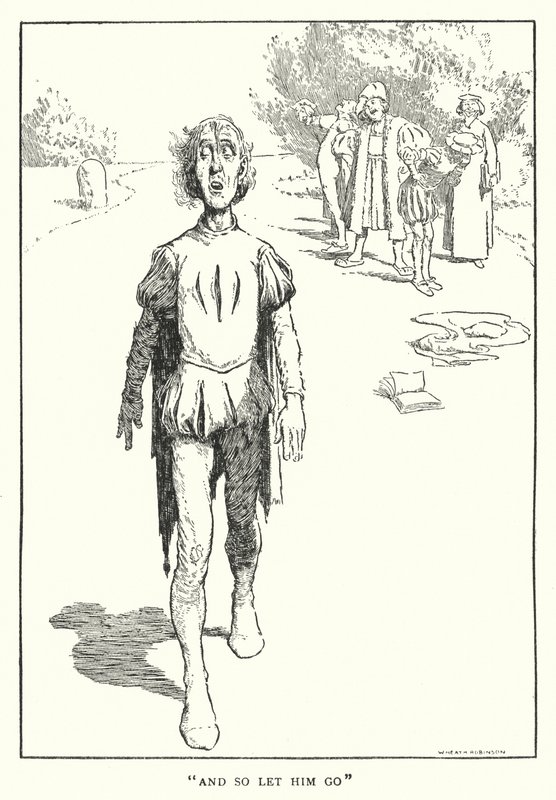 "Und so lass ihn gehen" von William Heath Robinson