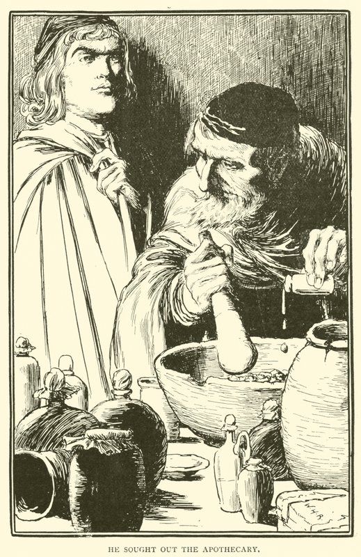 Er suchte den Apotheker auf von William Heath Robinson
