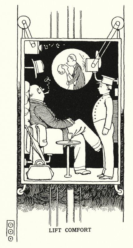 Lebenskomfort von William Heath Robinson