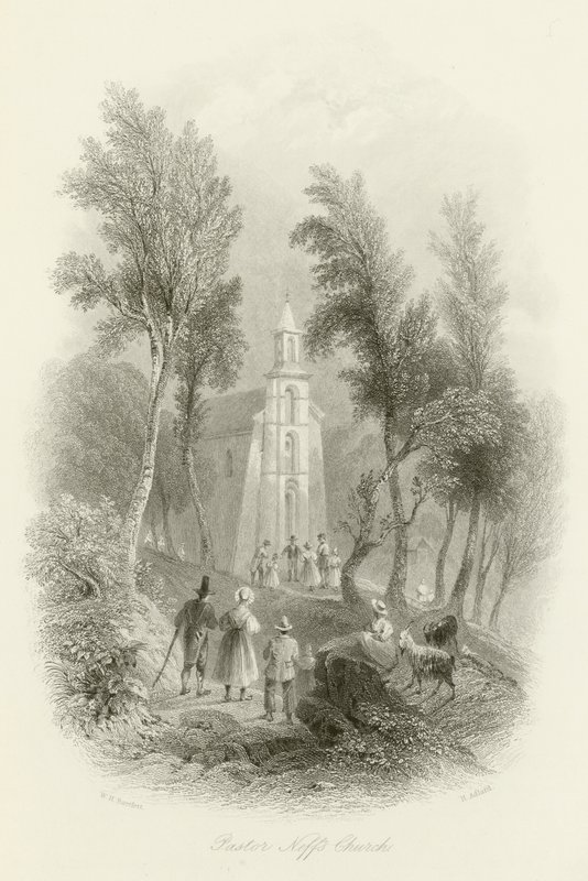 Pastor Neffs Kirche von William Henry Bartlett