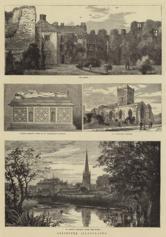 Leicester illustriert von William Henry James Boot