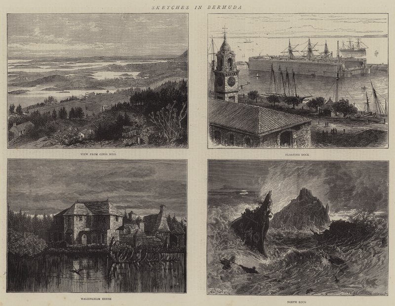 Skizzen auf Bermuda von William Henry James Boot
