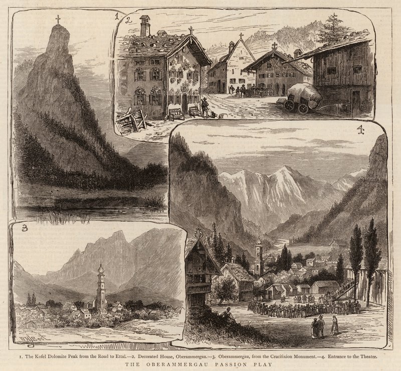 Das Oberammergauer Passionsspiel von William Henry James Boot