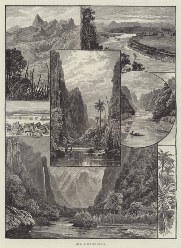 Ansichten der Fidschi-Inseln von William Henry James Boot