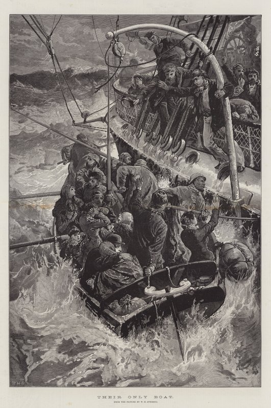 Ihr einziges Boot von William Heysham Overend
