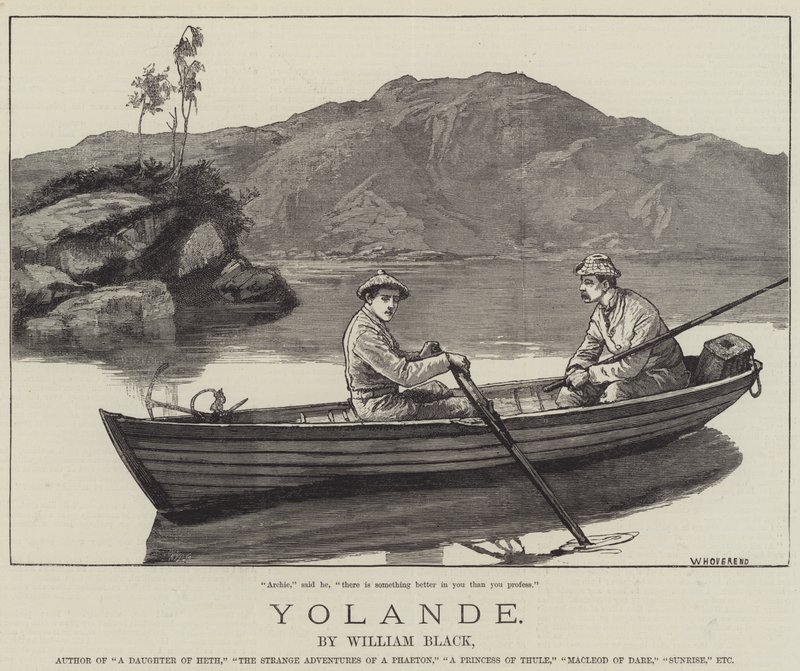 Yolande, von William Black von William Heysham Overend