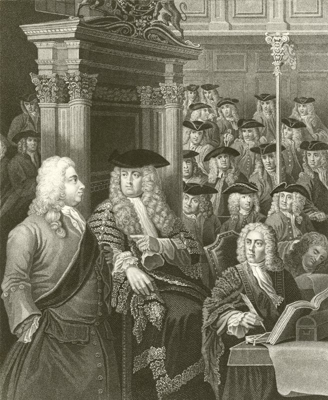 Das Unterhaus von William Hogarth