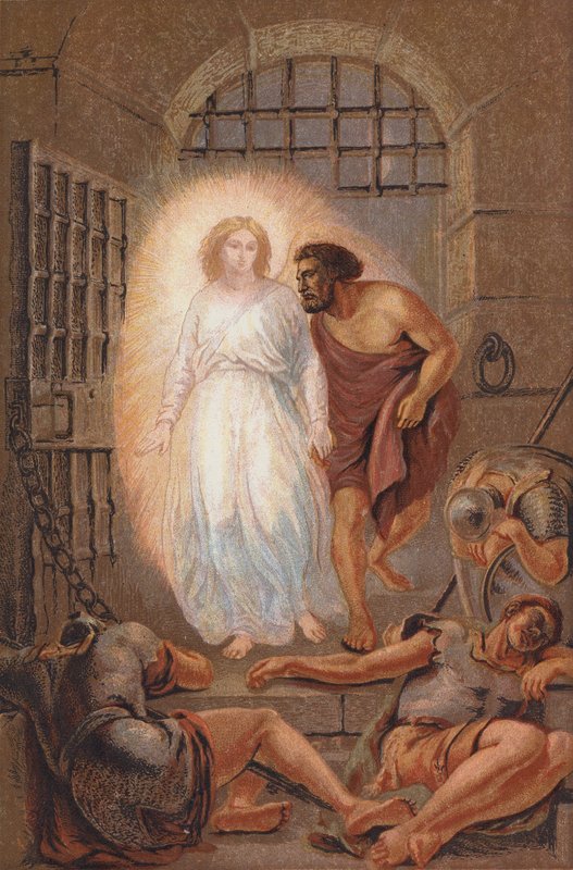 Die Befreiung des Heiligen Petrus von William II Hilton