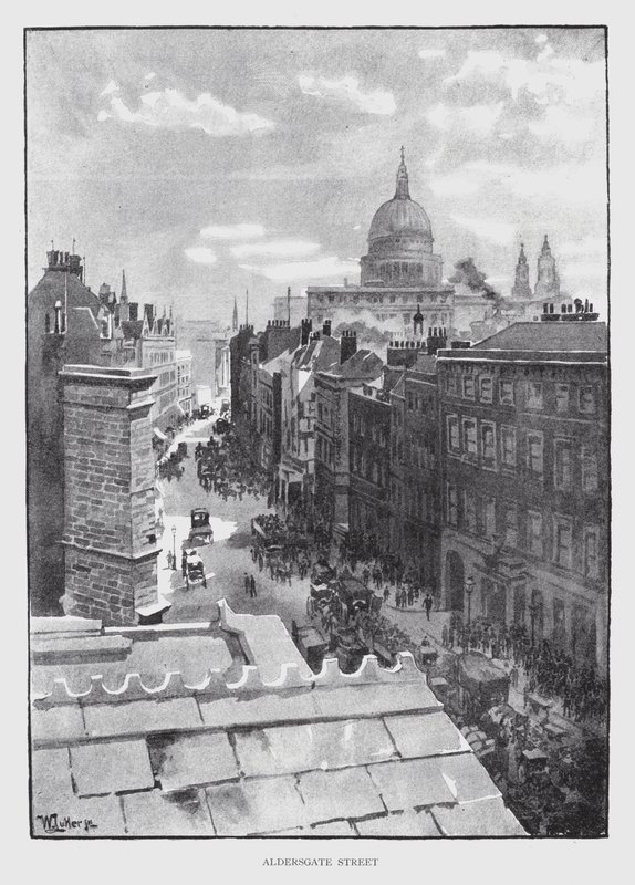 Aldersgate Street von William Luker