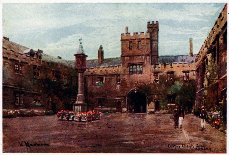 Corpus Christi, Quad von William Matthison