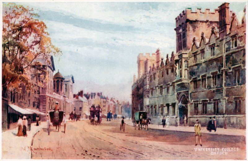 High Street, Oxford von William Matthison