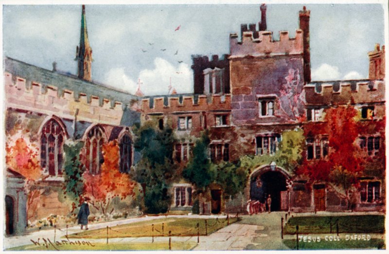 Jesus College von William Matthison