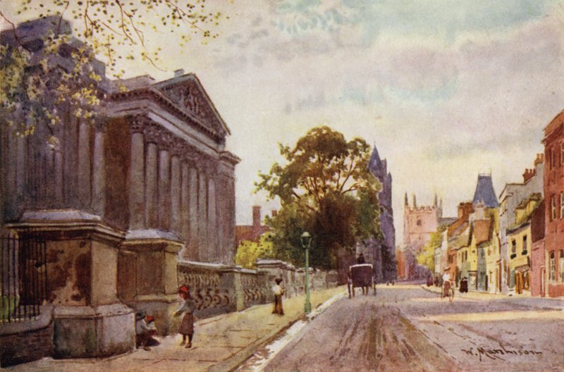 Das Fitzwilliam Museum, Abend von William Matthison