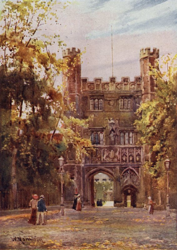 Das Tor des Trinity College von William Matthison