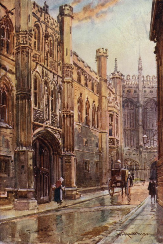 Das Alte Tor des Kings College von William Matthison