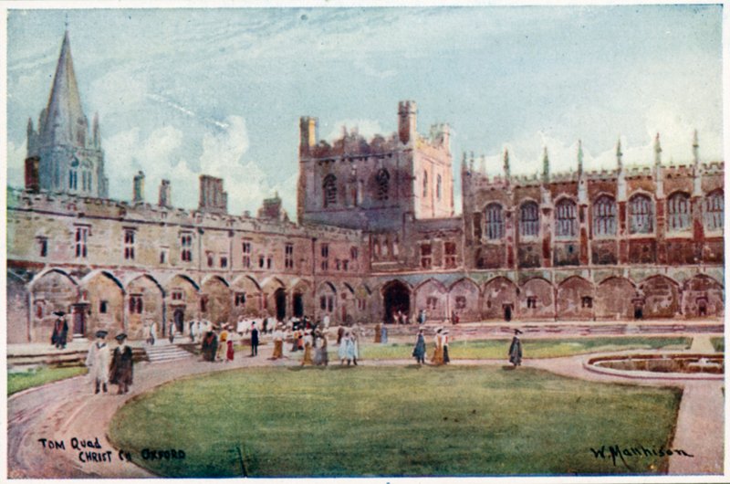 Tom Quad, Christchurch von William Matthison