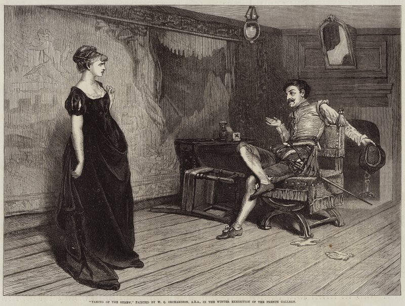 Der Widerspenstigen Zähmung von William Quiller Orchardson