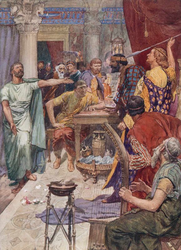 Der Streit zwischen Alexander und Clitus von William Rainey