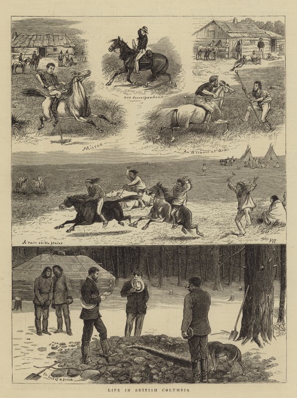 Leben in British Columbia von William Ralston