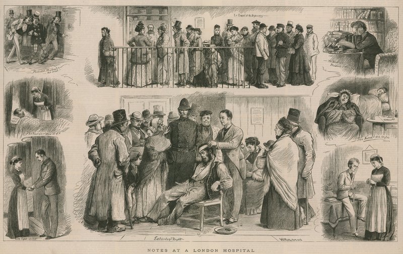Notizen in einem Londoner Krankenhaus von William Ralston