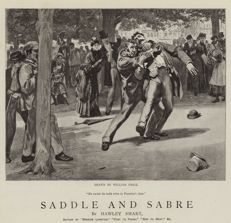 Sattel und Säbel von William Small